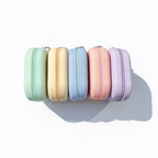 Macaron Travel Foldable Silicone Pet Bowl