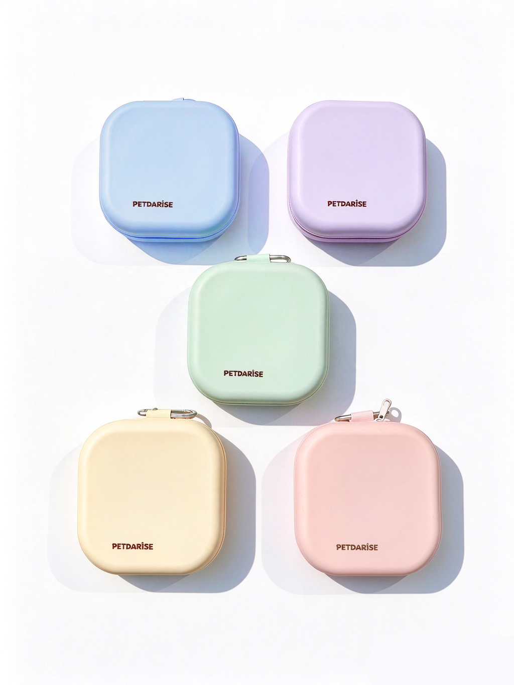 Macaron Travel Foldable Silicone Pet Bowl
