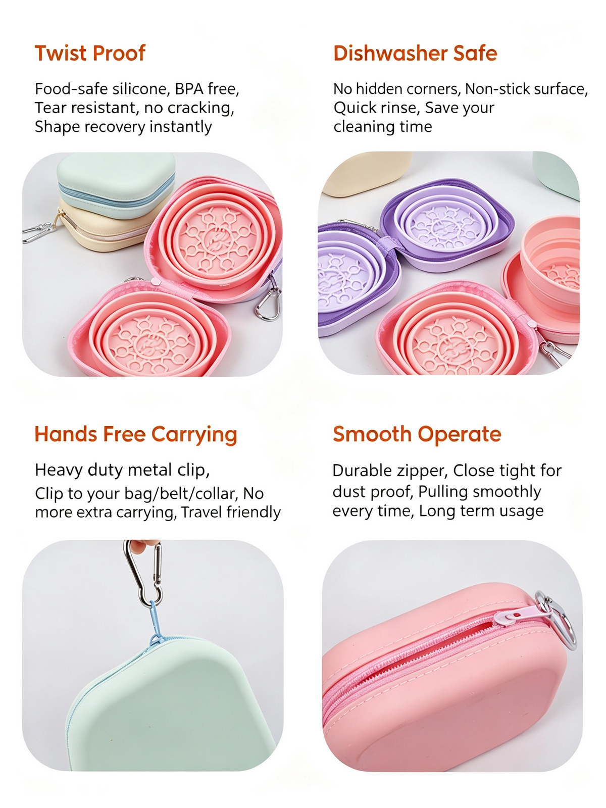 Macaron Dog Travel Set