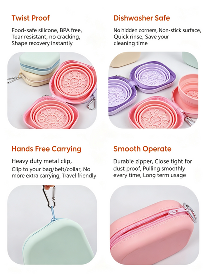 Macaron Dog Travel Set