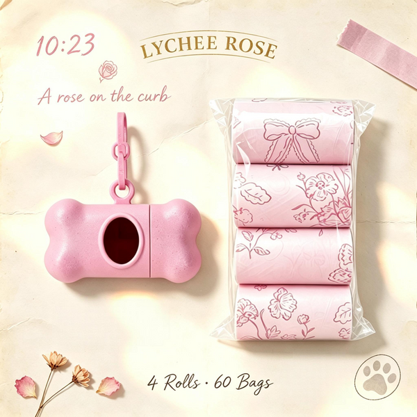 SCENTHOUR Scented Waste Bags · 4 Rolls with Dispenser