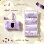 SCENTHOUR Scented Waste Bags · 4 Rolls with Dispenser
